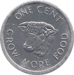 1972 SEYCHELLES ONE CENT - WORLD COINS - Cambridgeshire Coins