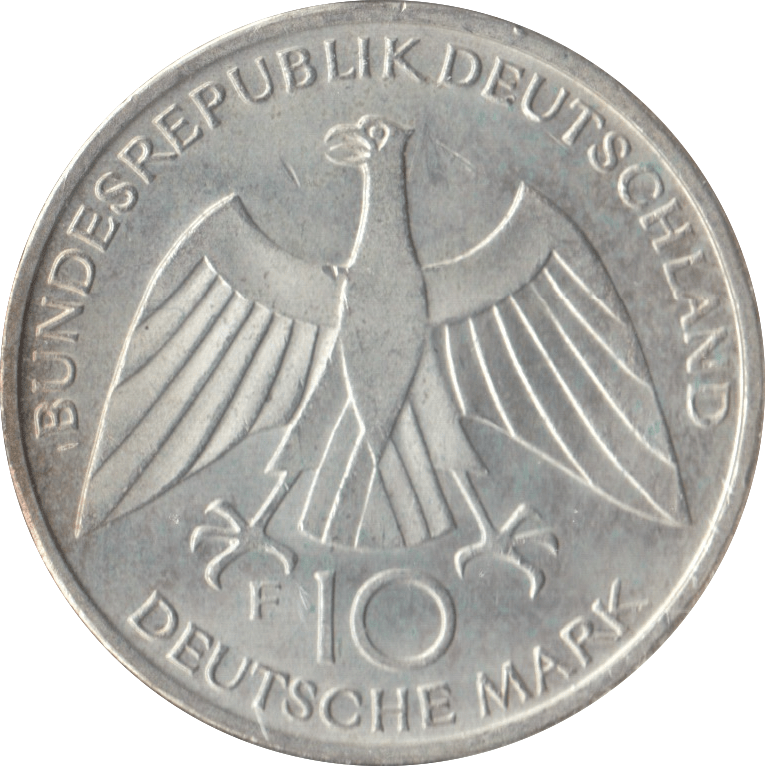 1972 SILVER 10 MARK MINT GERMANY