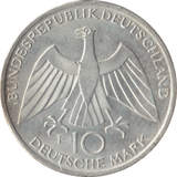 1972 SILVER 10 MARK MINT GERMANY