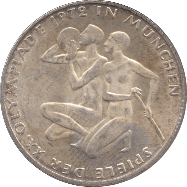1972 SILVER 10 MARKS GERMANY - SILVER WORLD COINS - Cambridgeshire Coins