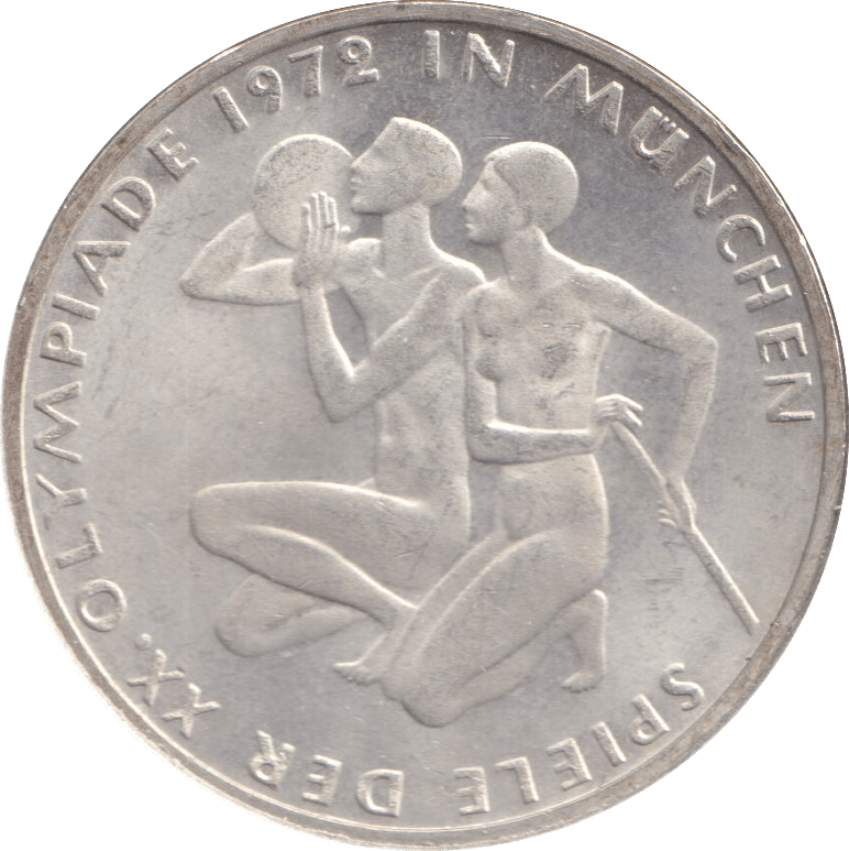 1972 SILVER 10 MARKS GERMANY - SILVER WORLD COINS - Cambridgeshire Coins