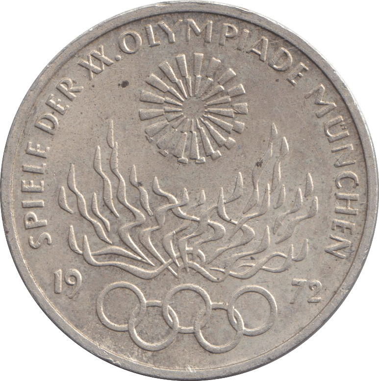 1972 SILVER 10 MARKS - SILVER WORLD COINS - Cambridgeshire Coins