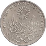 1972 SILVER 10 MARKS - SILVER WORLD COINS - Cambridgeshire Coins