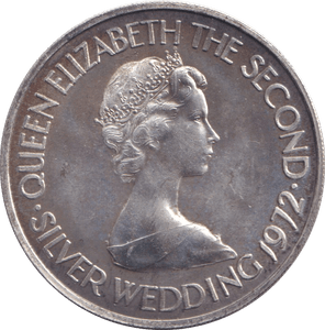 1972 SILVER BAILIWICK OF JERSEY ONE POUND - SILVER WORLD COINS - Cambridgeshire Coins