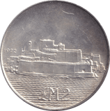 1972 SILVER TWO POUND FORT ST. ANGELO MALTA - SILVER WORLD COINS - Cambridgeshire Coins
