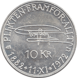 1972 SWEDEN SILVER 10 KRONER - WORLD COINS - Cambridgeshire Coins