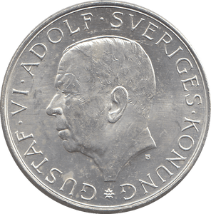 1972 SWEDEN SILVER 10 KRONER - WORLD COINS - Cambridgeshire Coins