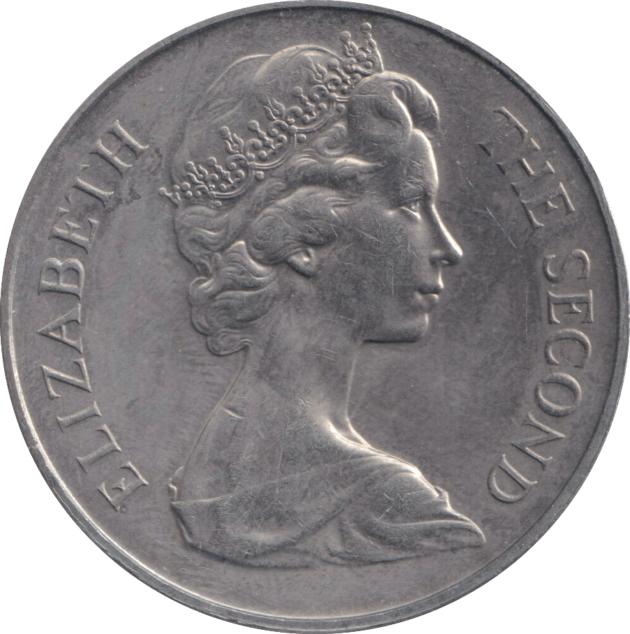 1973 25 PENCE ST.HELENA - WORLD COINS - Cambridgeshire Coins