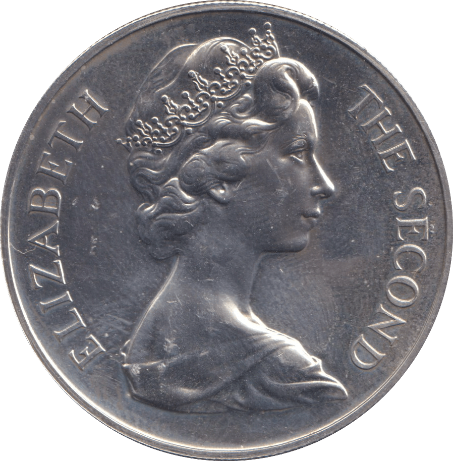 1973 BU 25 PENCE ST. HELENA - WORLD COINS - Cambridgeshire Coins