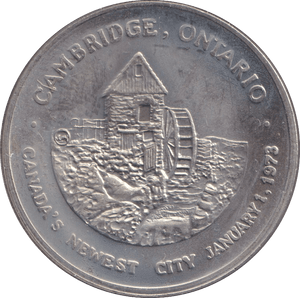 1973 CAMBRIDGE ONTARIO - WORLD COINS - Cambridgeshire Coins