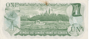 1973 CANADA ONE DOLLAR BANKNOTE REF-1740 - WORLD BANKNOTES - Cambridgeshire Coins