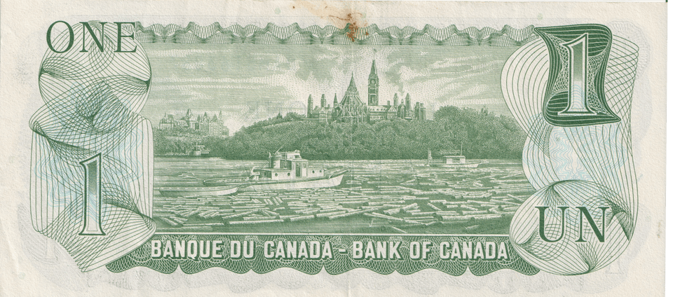 1973 CANADA ONE DOLLAR BANKNOTE REF-1740 - WORLD BANKNOTES - Cambridgeshire Coins