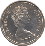 1973 CANADA SILVER ONE DOLLAR - SILVER WORLD COINS - Cambridgeshire Coins