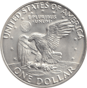 1973 EISENHOWER DOLLAR USA - SILVER WORLD COINS - Cambridgeshire Coins