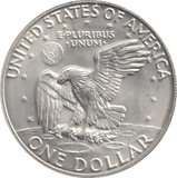 1973 EISENHOWER DOLLAR USA - SILVER WORLD COINS - Cambridgeshire Coins