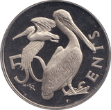 1973 FIFTY CENTS BRITISH VIRGIN ISLANDS - WORLD COINS - Cambridgeshire Coins
