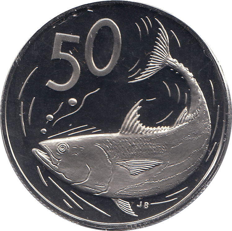 1973 FIFTY CENTS COOK ISLANDS ( PROOF ) - WORLD COINS - Cambridgeshire Coins