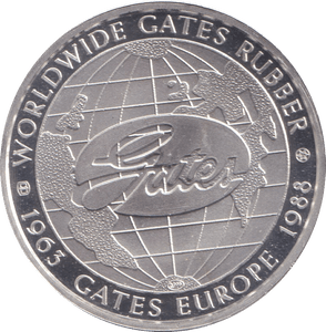 1973 GATES EUROPE MEDAL - MEDALS & MEDALLIONS - Cambridgeshire Coins