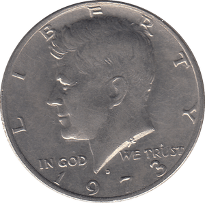 1973 HALF DOLLAR USA - WORLD COINS - Cambridgeshire Coins