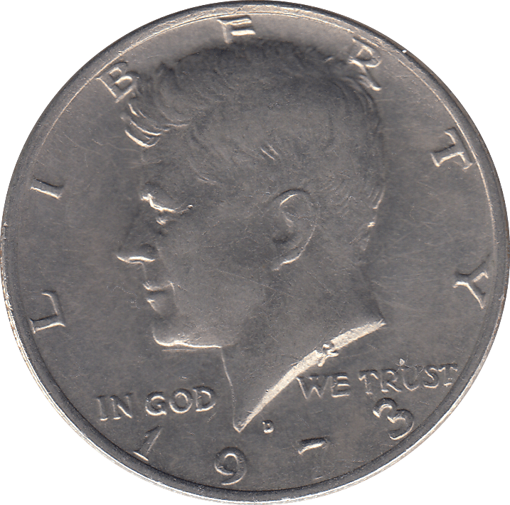 1973 HALF DOLLAR USA - WORLD COINS - Cambridgeshire Coins