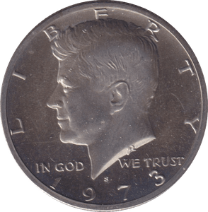 1973 HALF DOLLAR USA - WORLD COINS - Cambridgeshire Coins