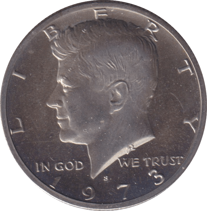 1973 HALF DOLLAR USA - WORLD COINS - Cambridgeshire Coins
