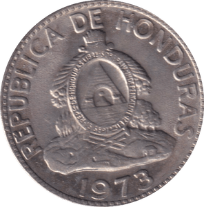 1973 HONDURAS 50 CENTAVOS - WORLD COINS - Cambridgeshire Coins