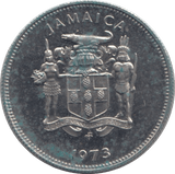 1973 JAMAICA FIVE CENTS - WORLD COINS - Cambridgeshire Coins