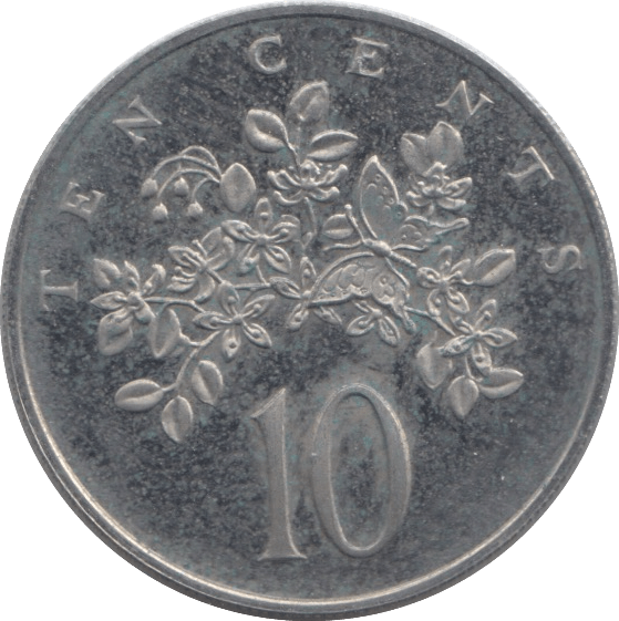 1973 JAMAICA TEN CENTS - WORLD COINS - Cambridgeshire Coins