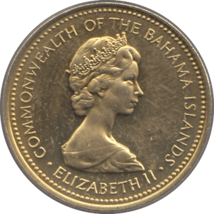 1973 ONE CENT BAHAMAS ( PROOF ) - WORLD COINS - Cambridgeshire Coins