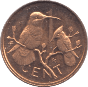 1973 ONE CENT BRITISH VIRGIN ISLANDS (PROOF) - SILVER WORLD COINS - Cambridgeshire Coins