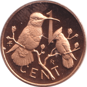 1973 ONE CENT BRITISH VIRGIN ISLANDS - WORLD COINS - Cambridgeshire Coins