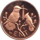 1973 ONE CENT BRITISH VIRGIN ISLANDS - WORLD COINS - Cambridgeshire Coins