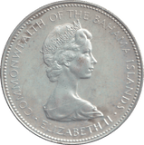 1973 ONE DOLLAR BAHAMA ISLANDS - SILVER WORLD COINS - Cambridgeshire Coins
