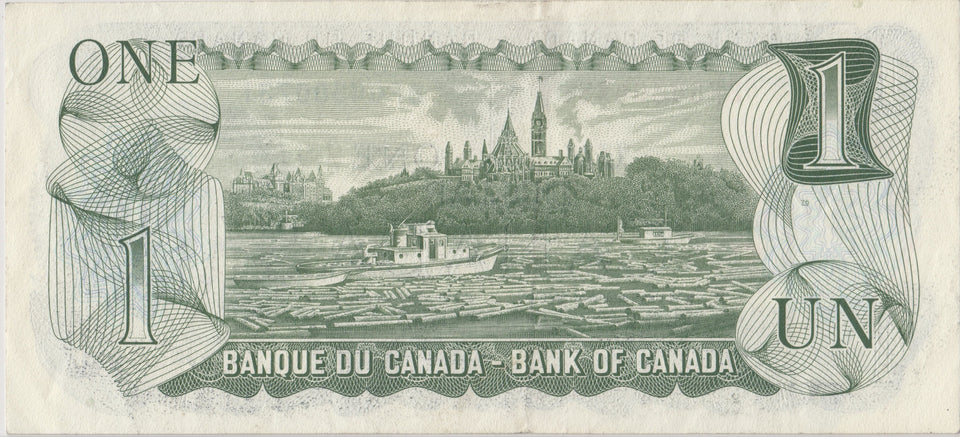 1973 ONE DOLLAR BANKNOTE CANADA REF 959 - WORLD BANKNOTES - Cambridgeshire Coins