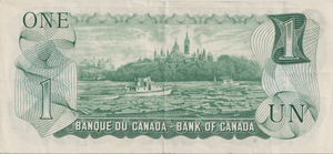1973 ONE DOLLAR CANADA BANKNOTE REF-1778 - WORLD BANKNOTES - Cambridgeshire Coins