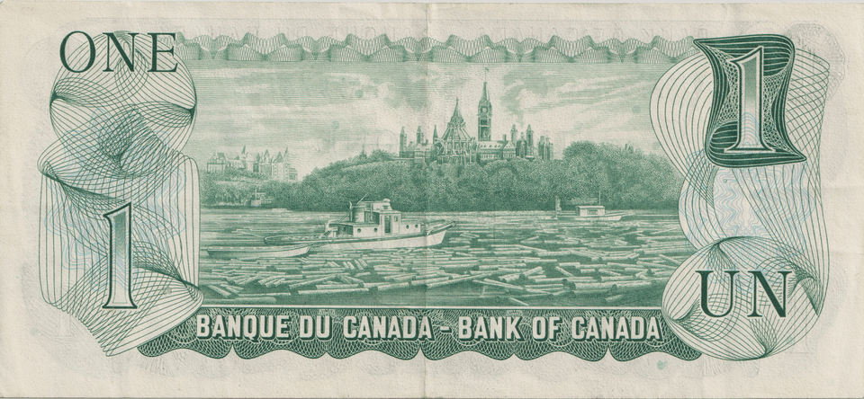 1973 ONE DOLLAR CANADA BANKNOTE REF-1778 - WORLD BANKNOTES - Cambridgeshire Coins