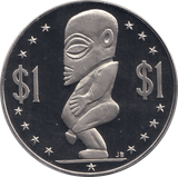 1973 ONE DOLLAR COOK ISLANDS ( PROOF ) - WORLD COINS - Cambridgeshire Coins