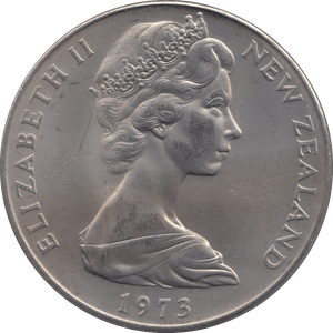 1973 ONE DOLLAR NEW ZEALAND - WORLD COINS - Cambridgeshire Coins