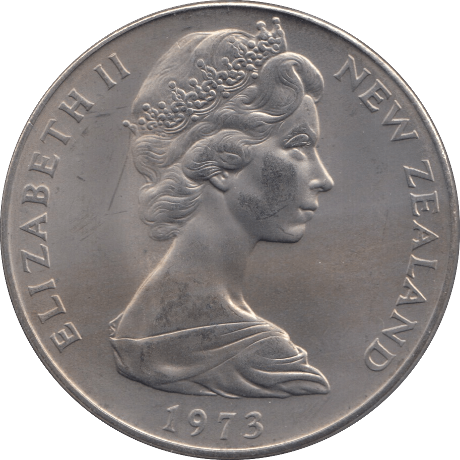 1973 ONE DOLLAR NEW ZEALAND - WORLD COINS - Cambridgeshire Coins