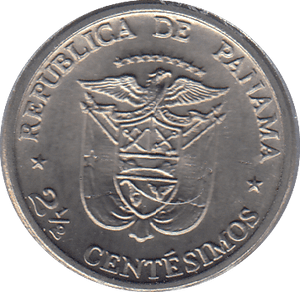 1973 PANAMA 2 1/2 CENTESIMOS - WORLD COINS - Cambridgeshire Coins