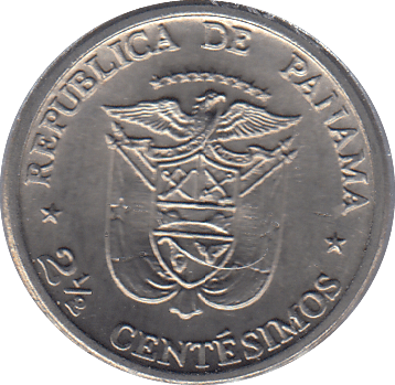 1973 PANAMA 2 1/2 CENTESIMOS - WORLD COINS - Cambridgeshire Coins