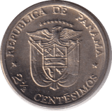 1973 PANAMA 2.5 CENTINOS - WORLD COINS - Cambridgeshire Coins