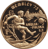 1973 POLISH FOOTBALL MEDAL - WORLD CUP QUALIFIERS - MEDALS & MEDALLIONS - Cambridgeshire Coins