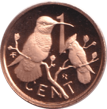 1973 PROOF 1 CENTS VIRGIN ISLANDS - WORLD COINS - Cambridgeshire Coins