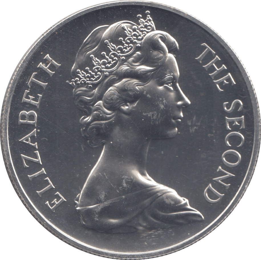 1973 SILVER 25 PENCE - SILVER WORLD COINS - Cambridgeshire Coins