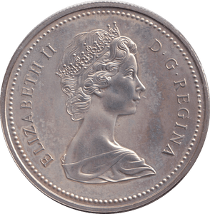 1973 SILVER DOLLAR CANADA - SILVER WORLD COINS - Cambridgeshire Coins