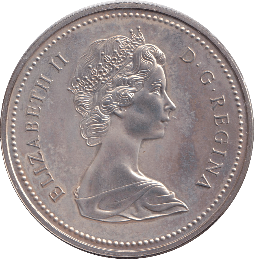 1973 SILVER DOLLAR CANADA - SILVER WORLD COINS - Cambridgeshire Coins