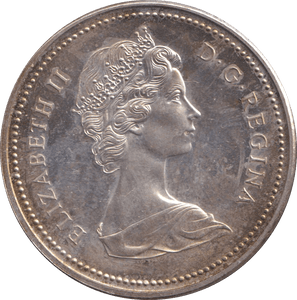 1973 SILVER DOLLAR CANADA - SILVER WORLD COINS - Cambridgeshire Coins