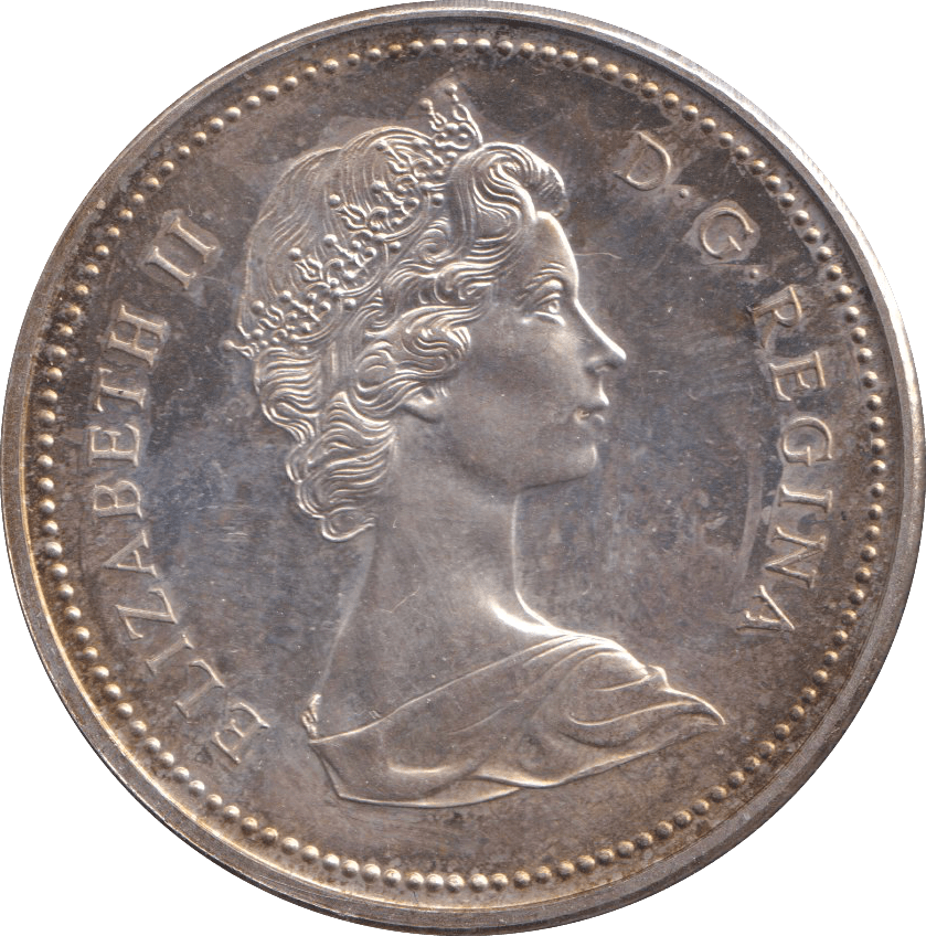 1973 SILVER DOLLAR CANADA - SILVER WORLD COINS - Cambridgeshire Coins